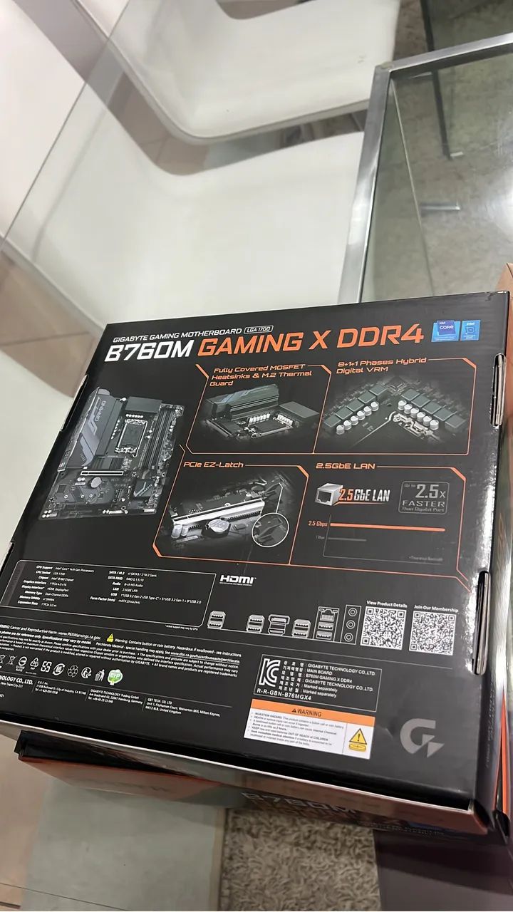 Placa Mãe LGA1700 Giga Byte