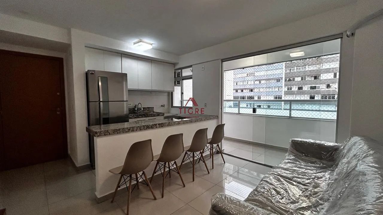 Apartamento 1 Quarto Mobiliado para locação-Centro