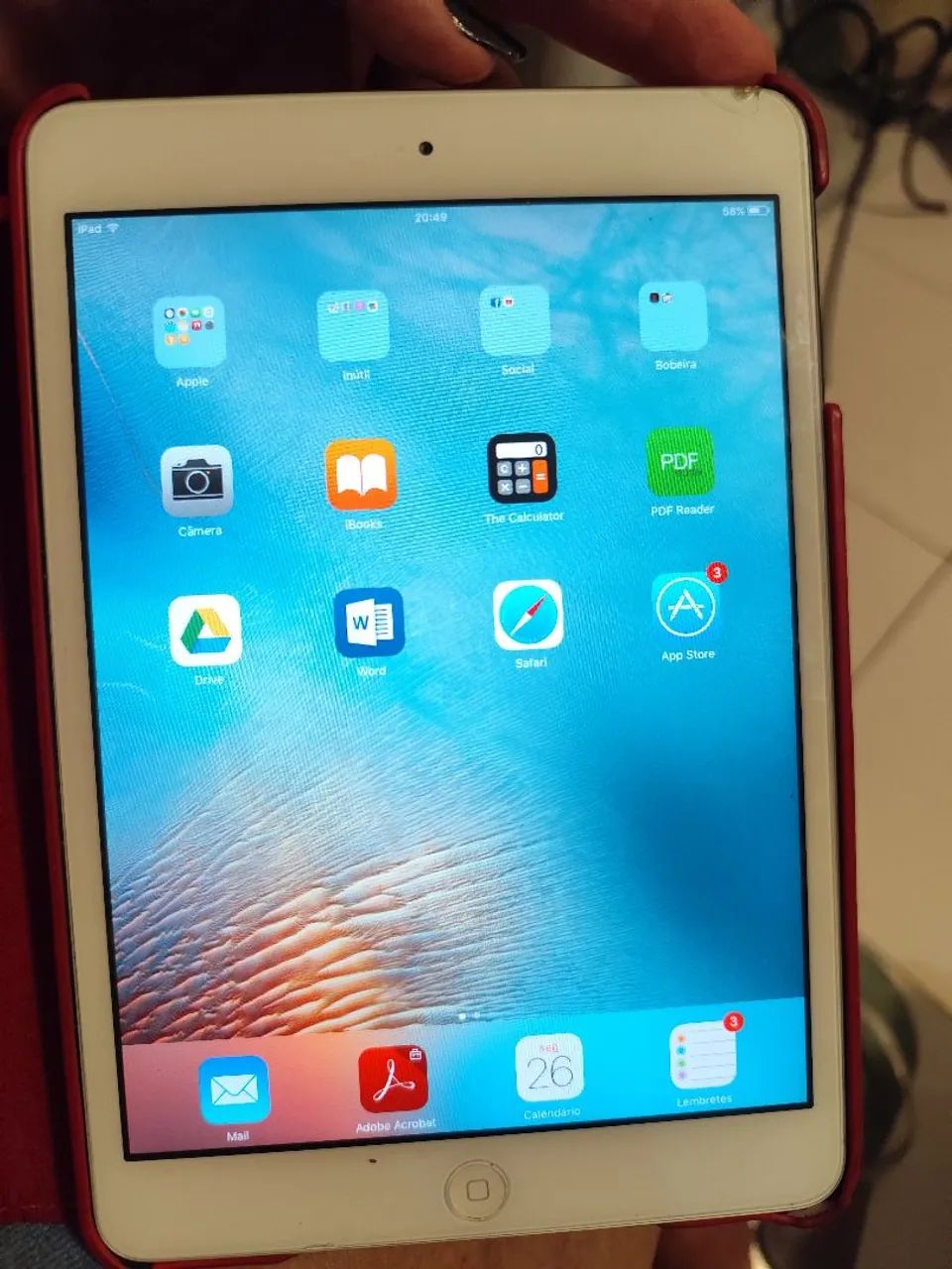 iPad mini 1°geração + 2 capas de couro  - Foto 5