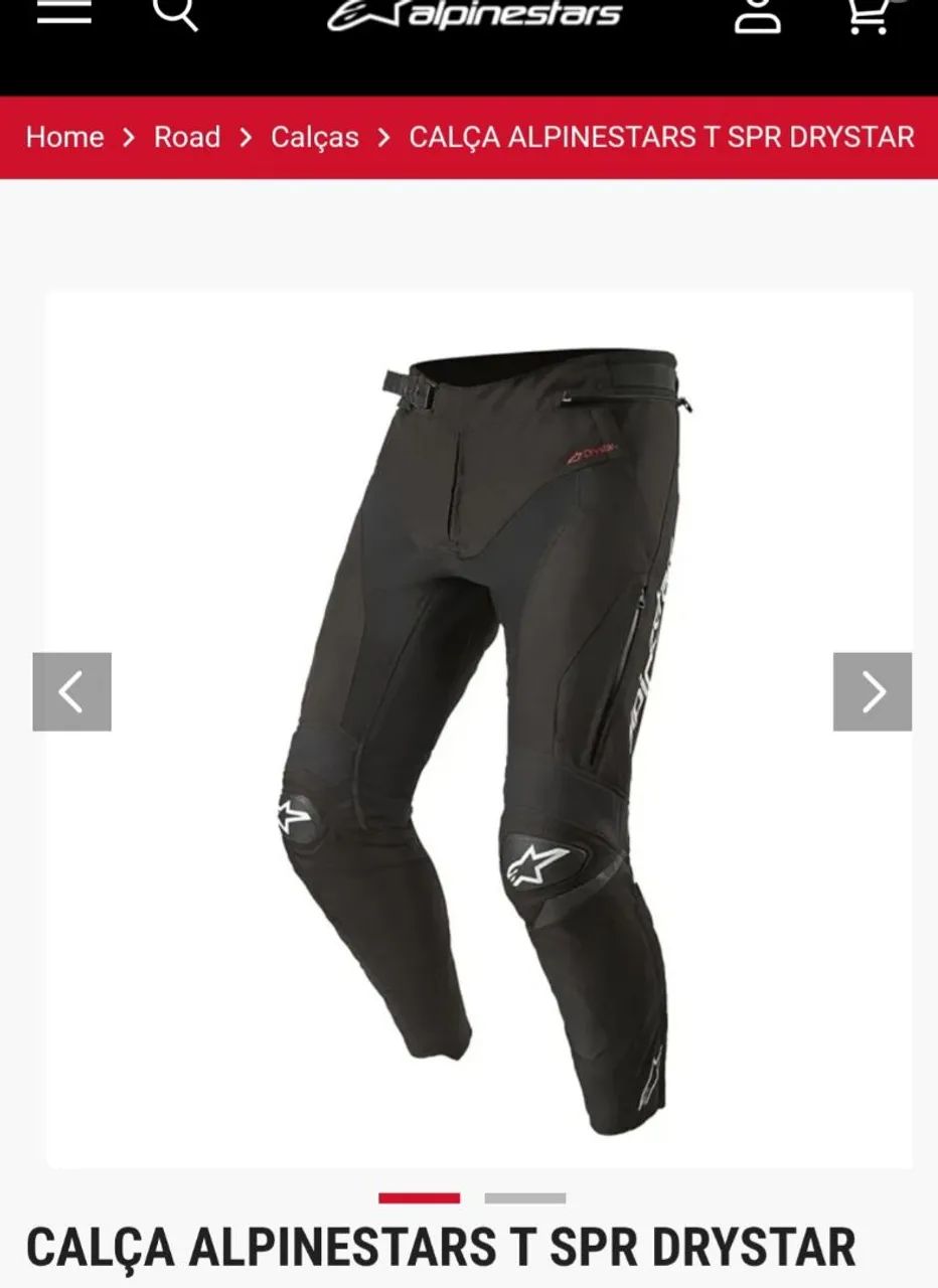 Conjunto jaqueta e calça Alpinestars  - Foto 2
