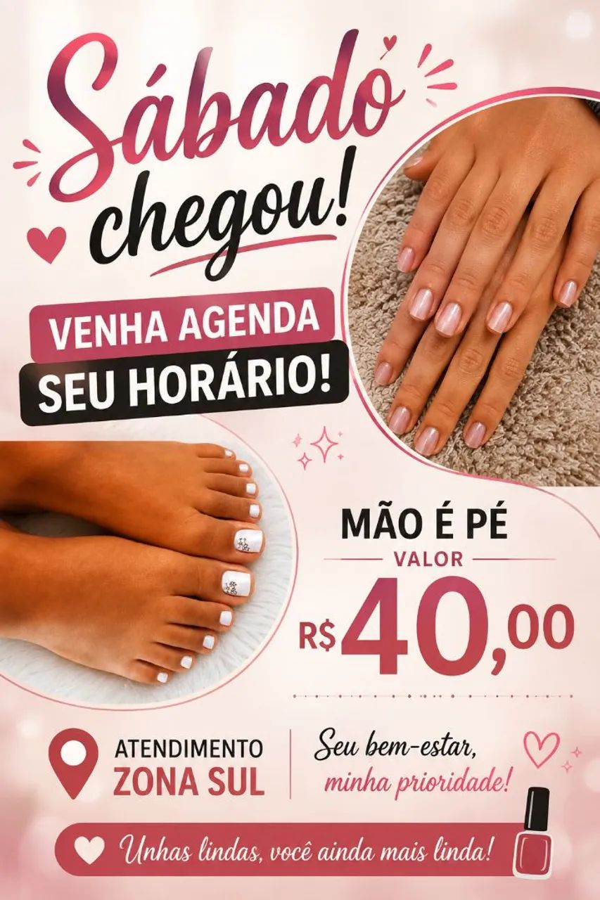 Manicure e pedicure 