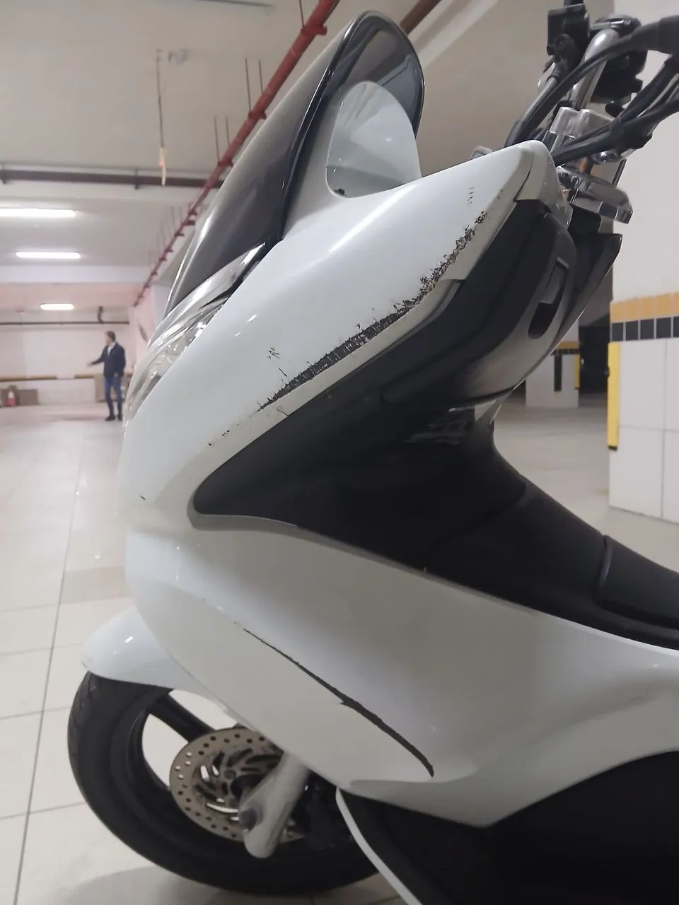 Moto Honda PCX 2014 - cor branca - Foto 3