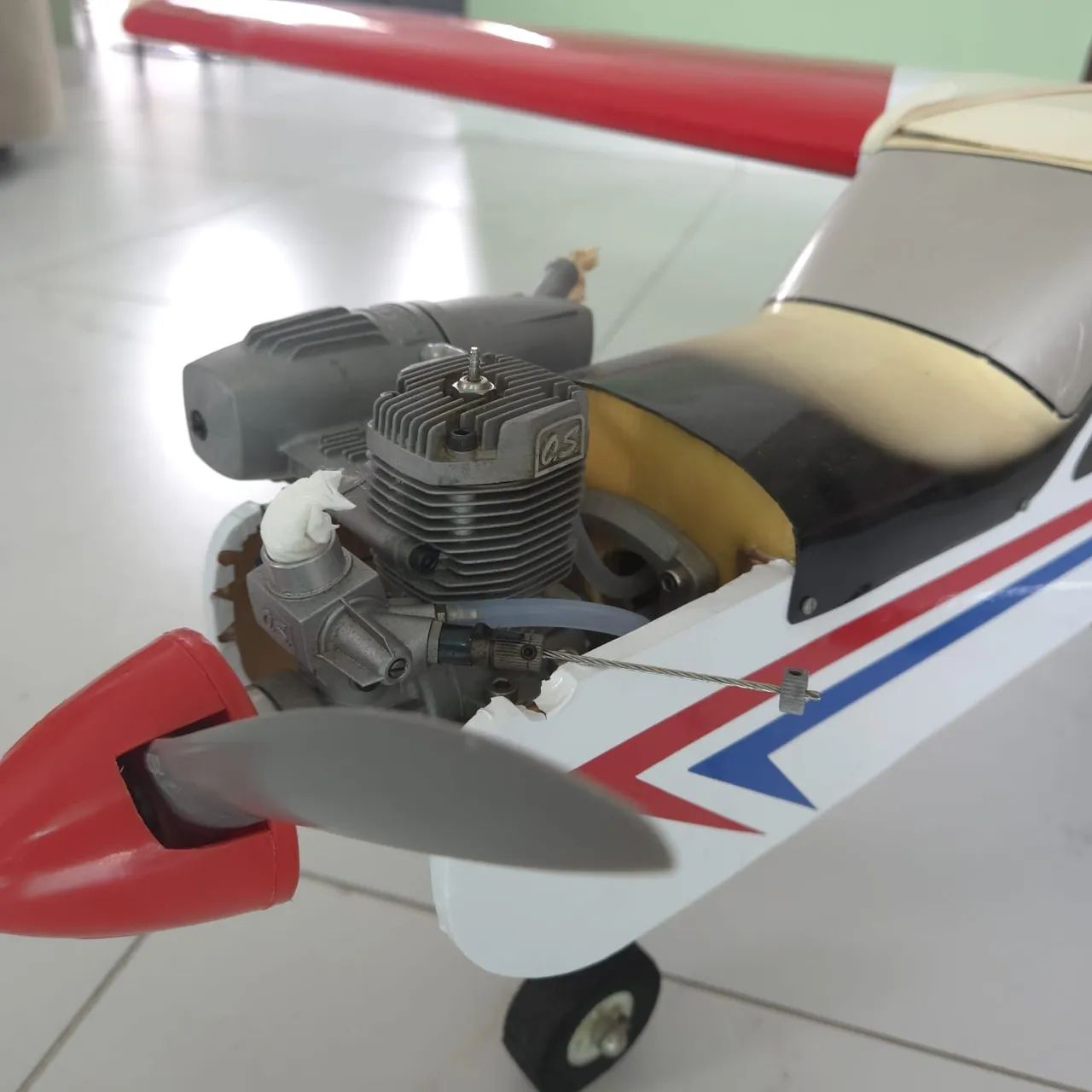 Aeromodelo Sky Lark II em madeira balsa pronto pra voar ?  - Foto 5