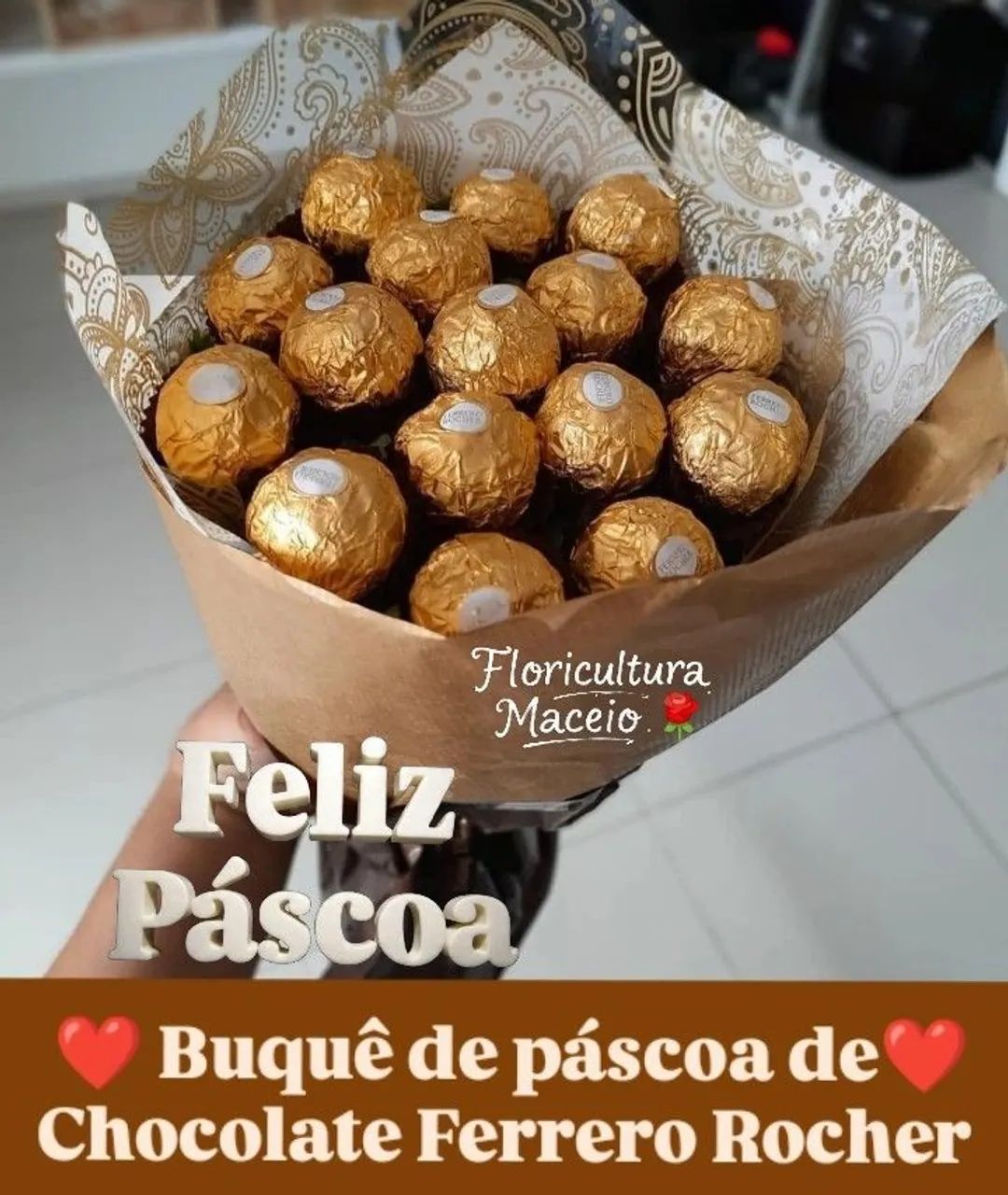 BUQUÊ DE ROSAS E CHOCOLATE  - Foto 2