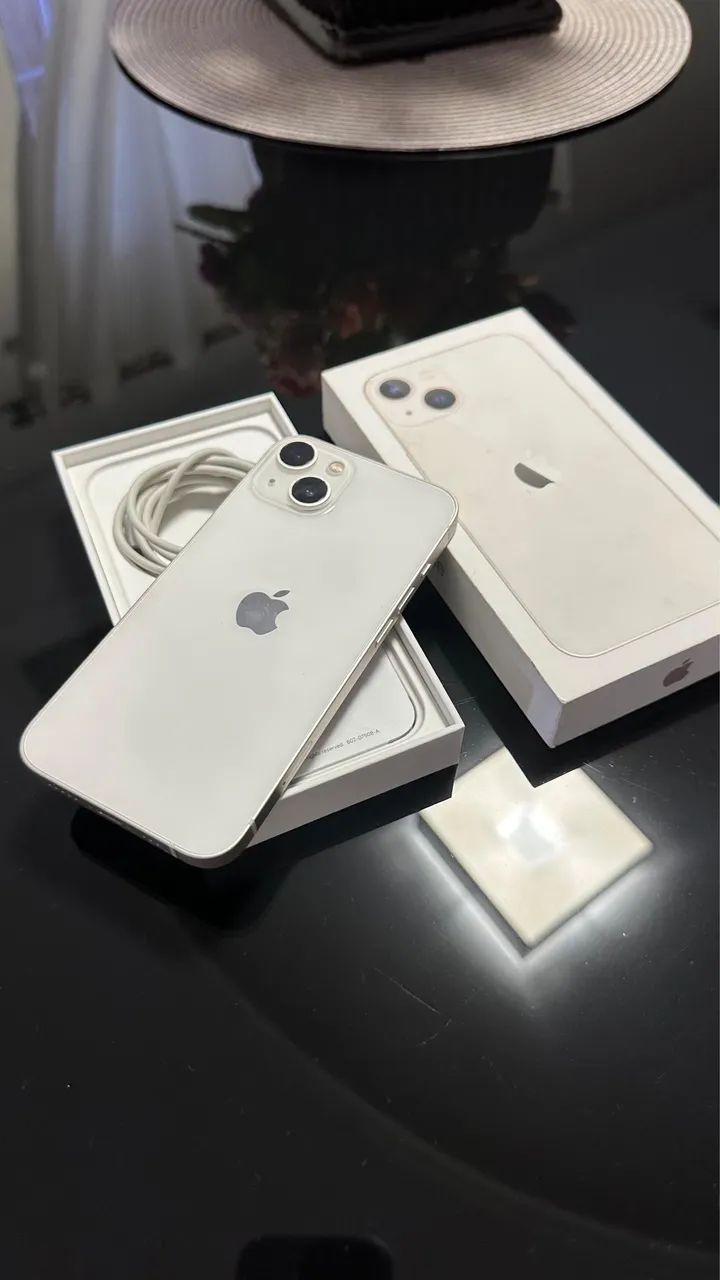 iPhone 13 128GB Branco Garantia Apple - Foto 2
