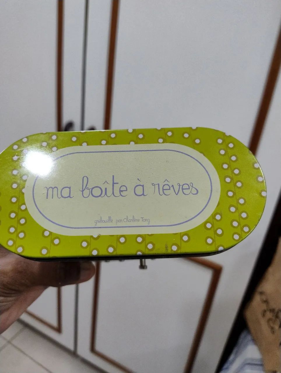 Lata decorativa com função de caixa de música  - Foto 2