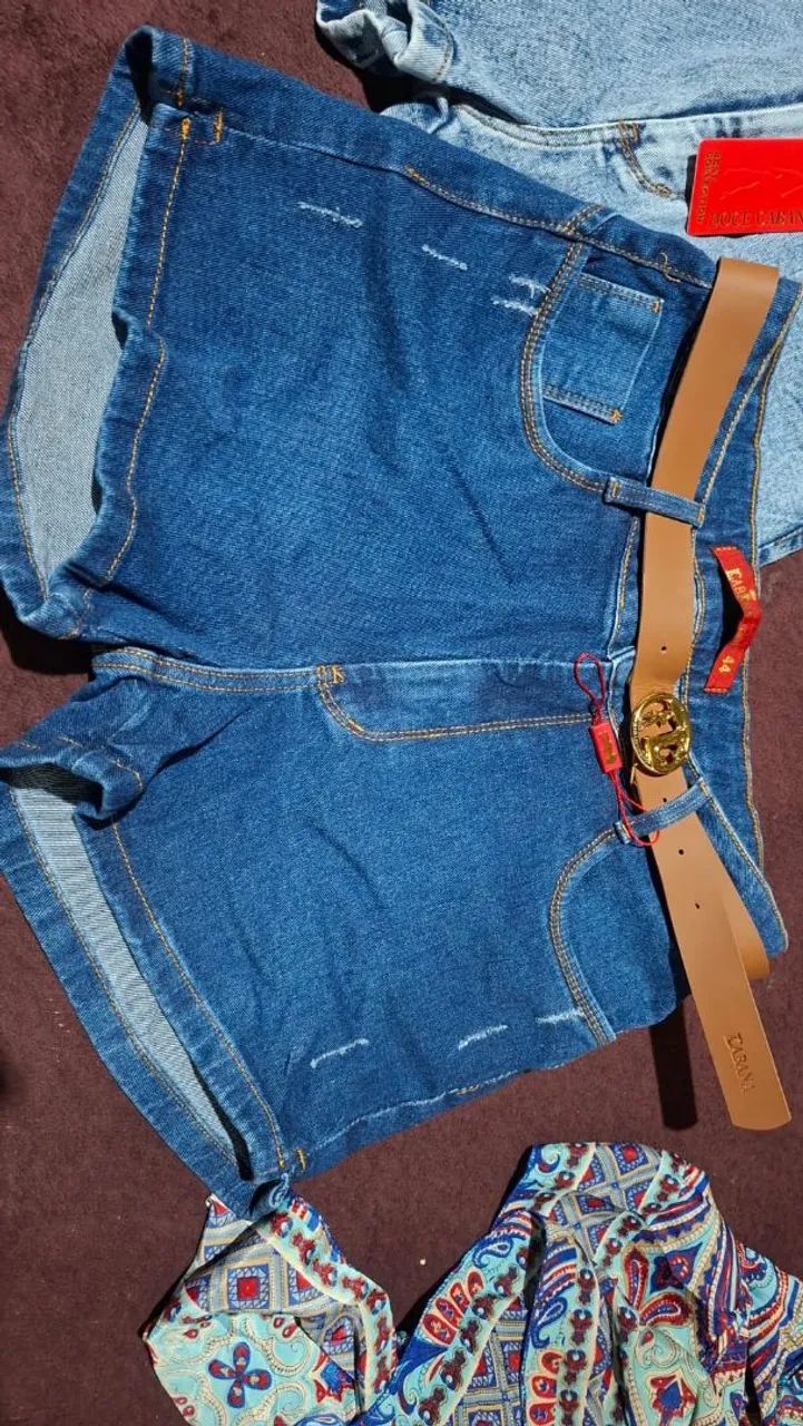 Dois shorts jeans  e um vestido  - Foto 3