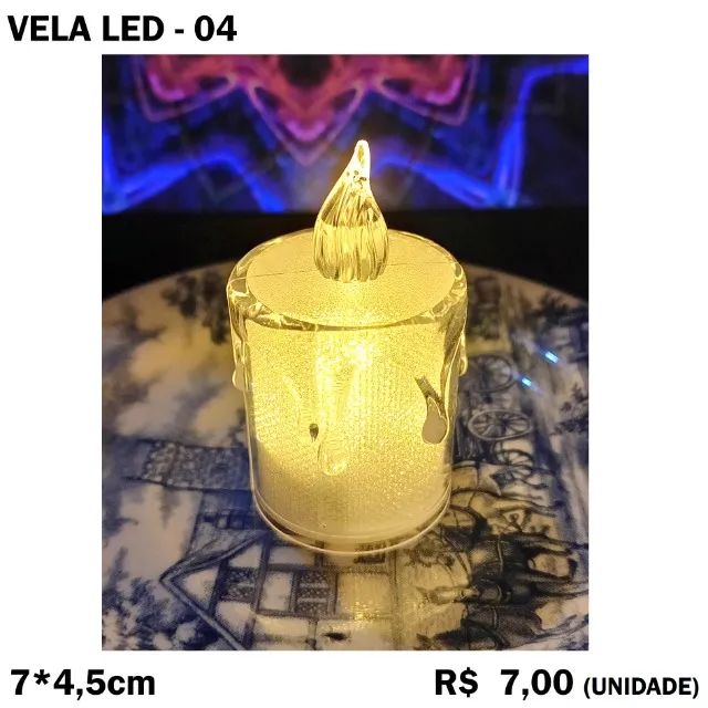 Vela Led Decorativa - Foto 5