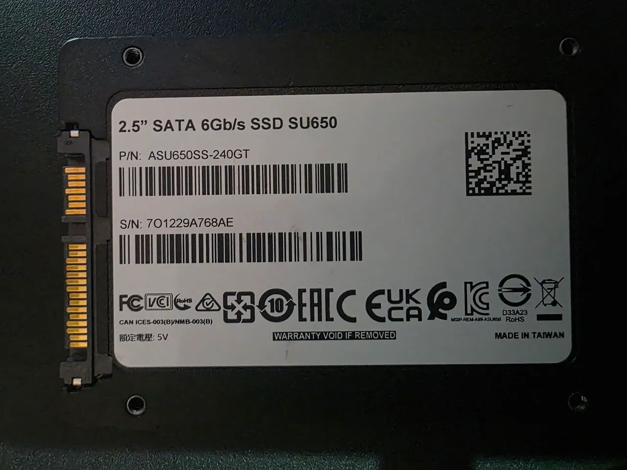 Ssd Adata 240 gigas - Foto 2