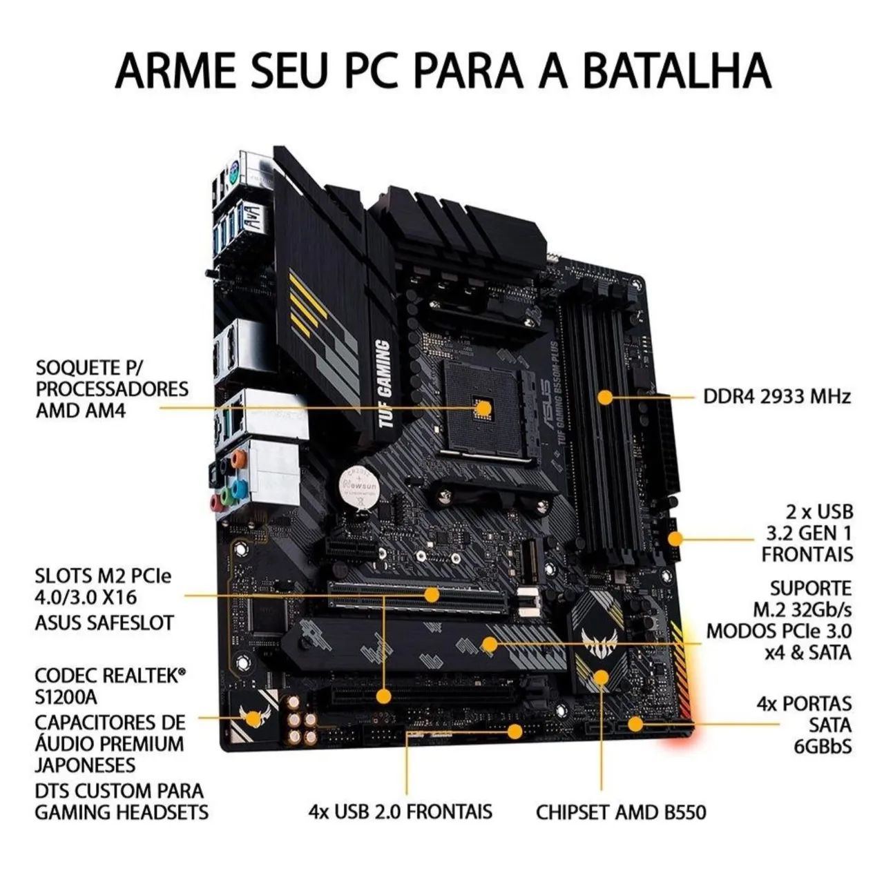 Kit Gamer Memória Placa mãe,Processador. - Foto 5