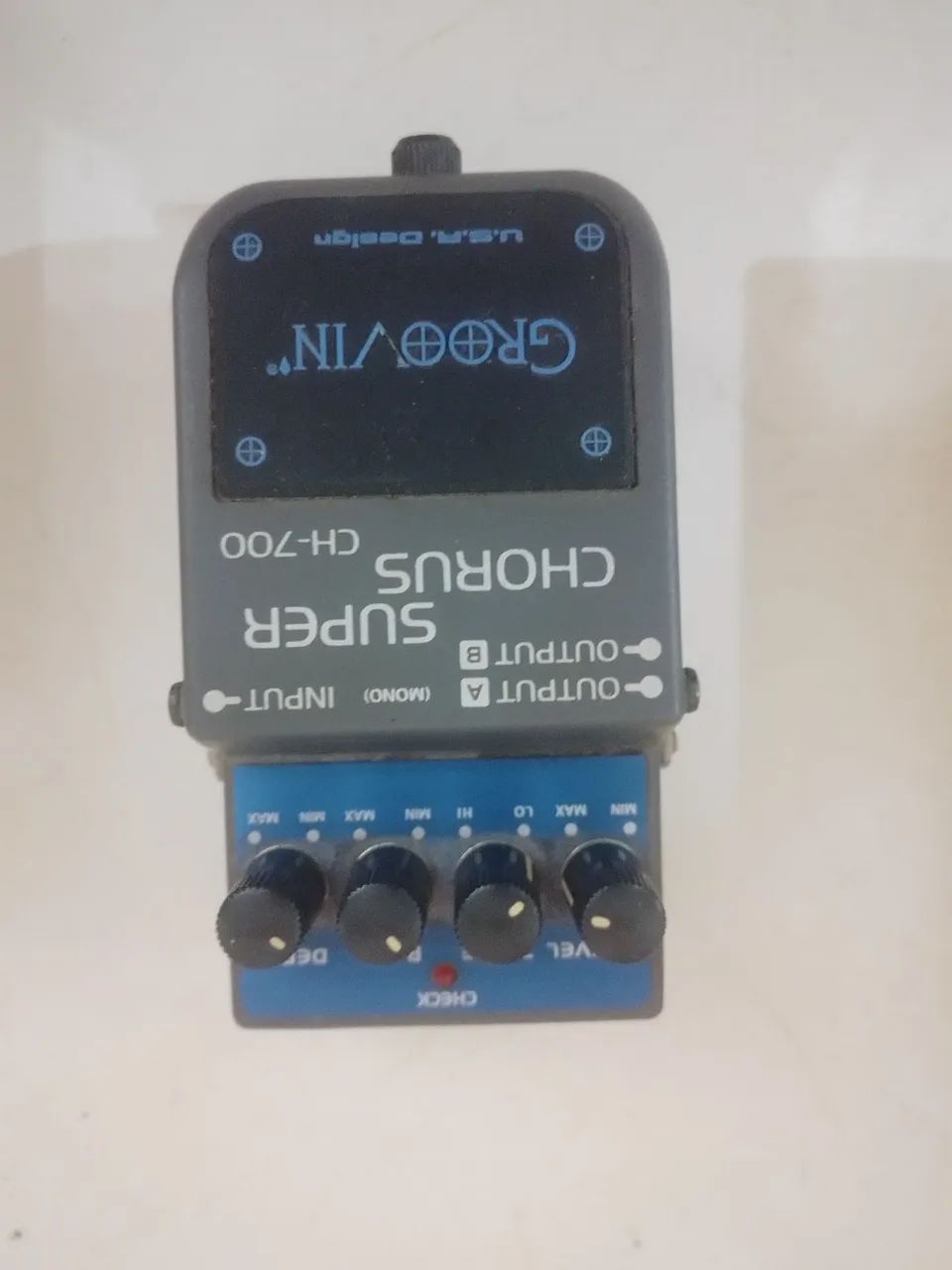 Pedal distorção chorus 
