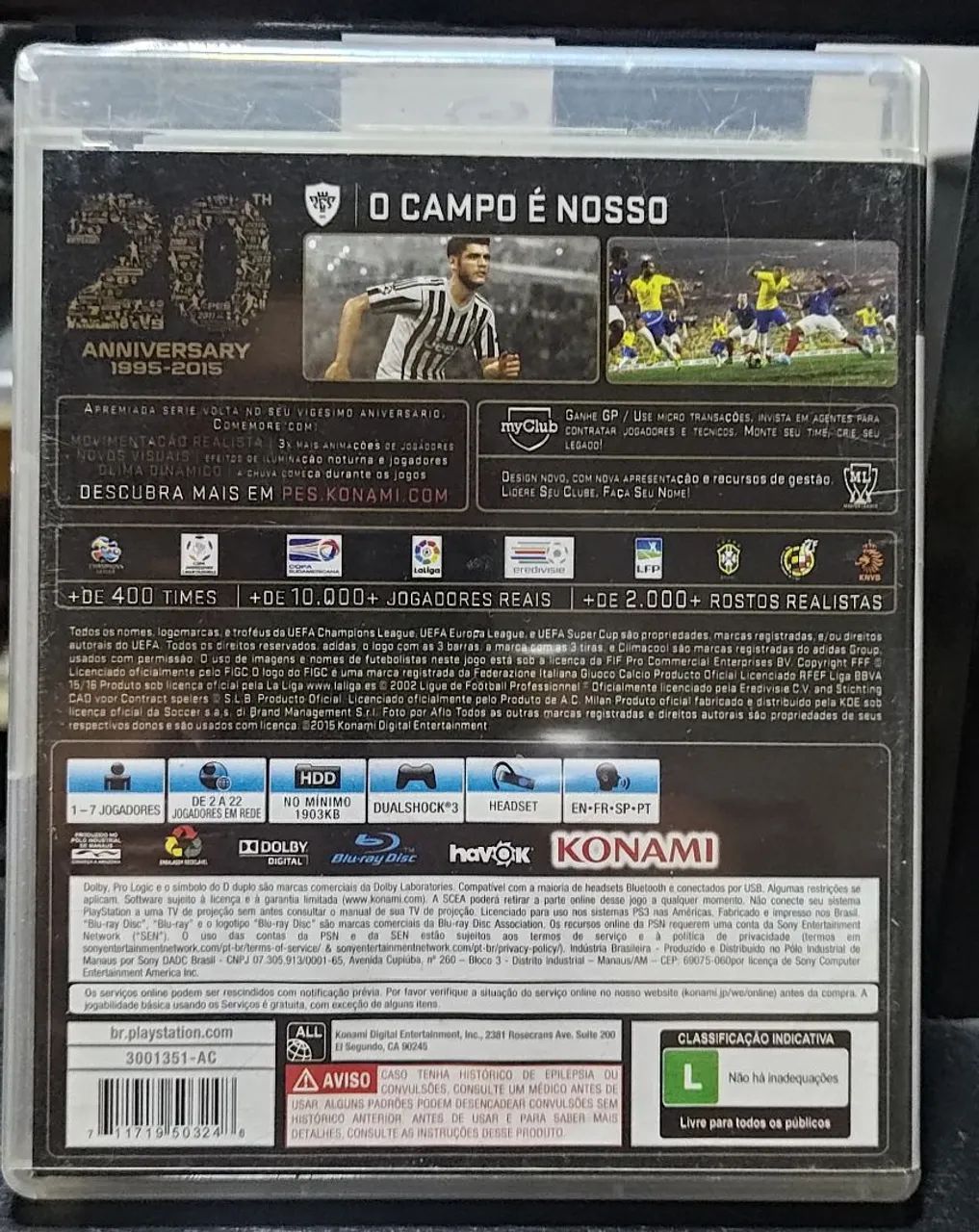 PES 2016 PS3 - Foto 2