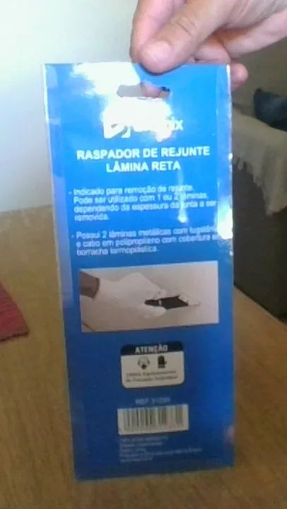 Raspador De Lâmina Reta Rejunte  - Foto 2