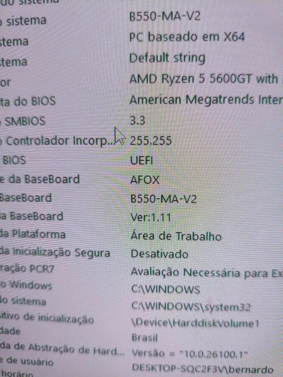 Placa Mãe AFOX B550M AM4  - Foto 3