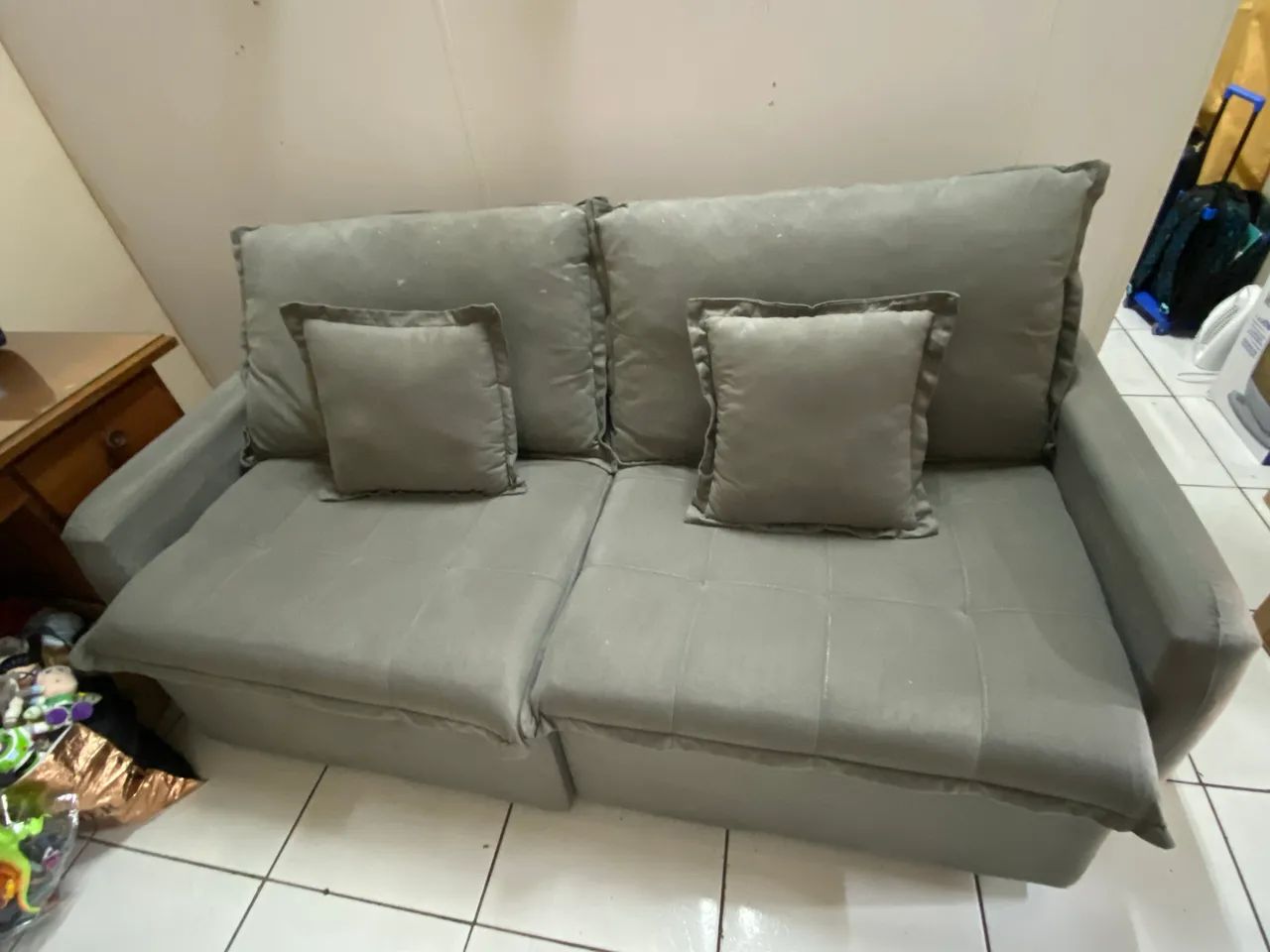 Sofá cama novo
