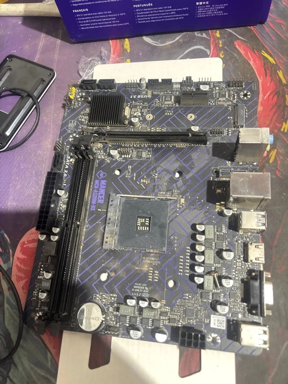 VENDO FONTE+ RX 580+ PLACA MÃE