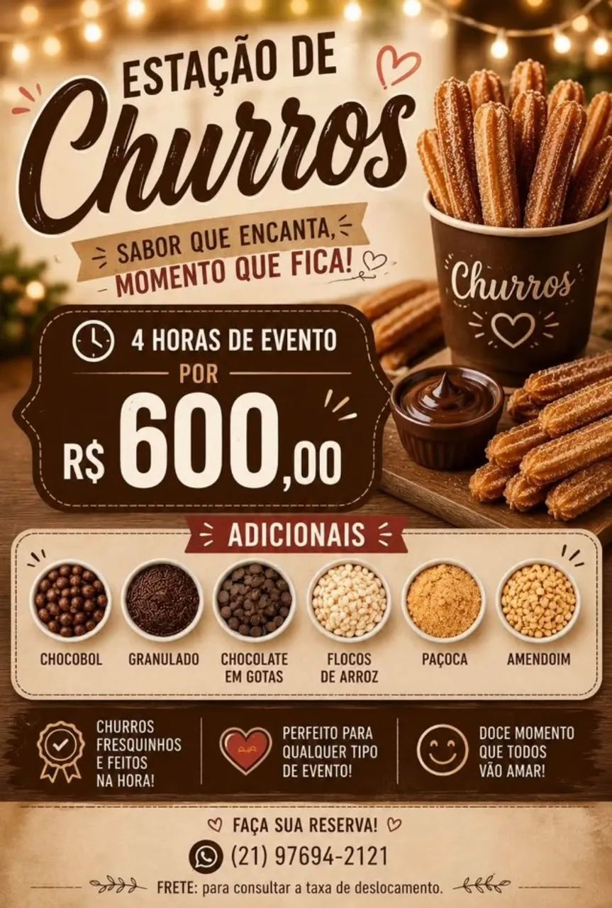 Estação para eventos 