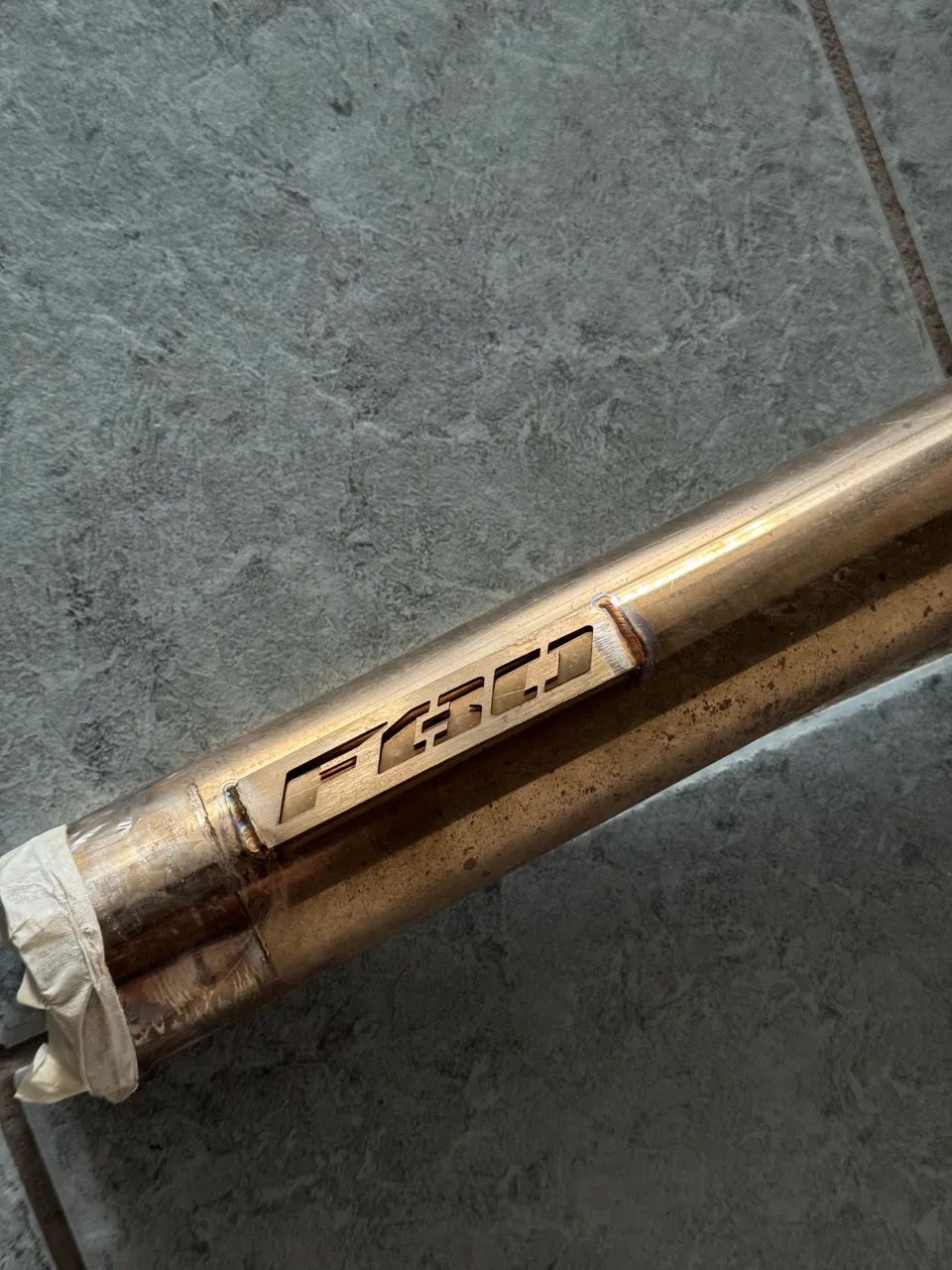 Downpipe Fbo Inox Vw Polo Virtus Gts Exclusive 2,5 Polegadas - Foto 2