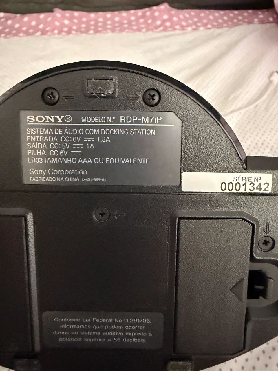 Sony RDP-M7iP para iPod/iPhone - Foto 4