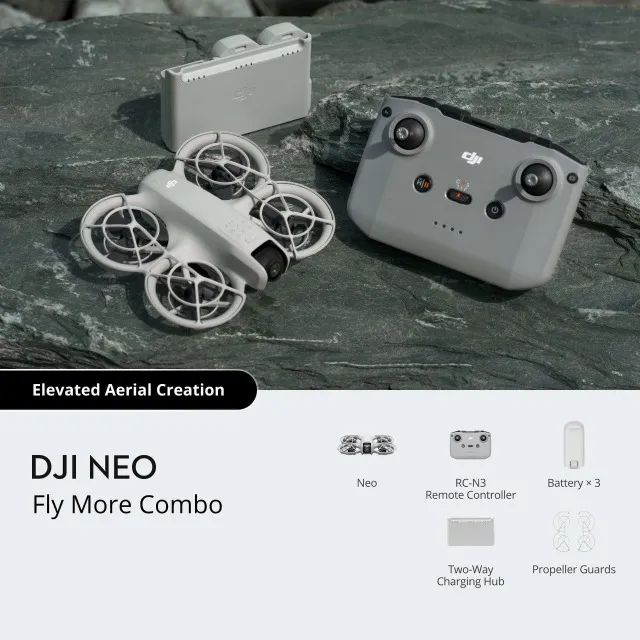 Drone DJI Neo Fly More Combo - Novo, Original