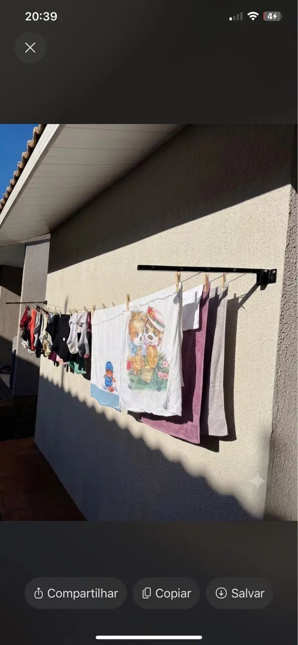 Varal de roupa 