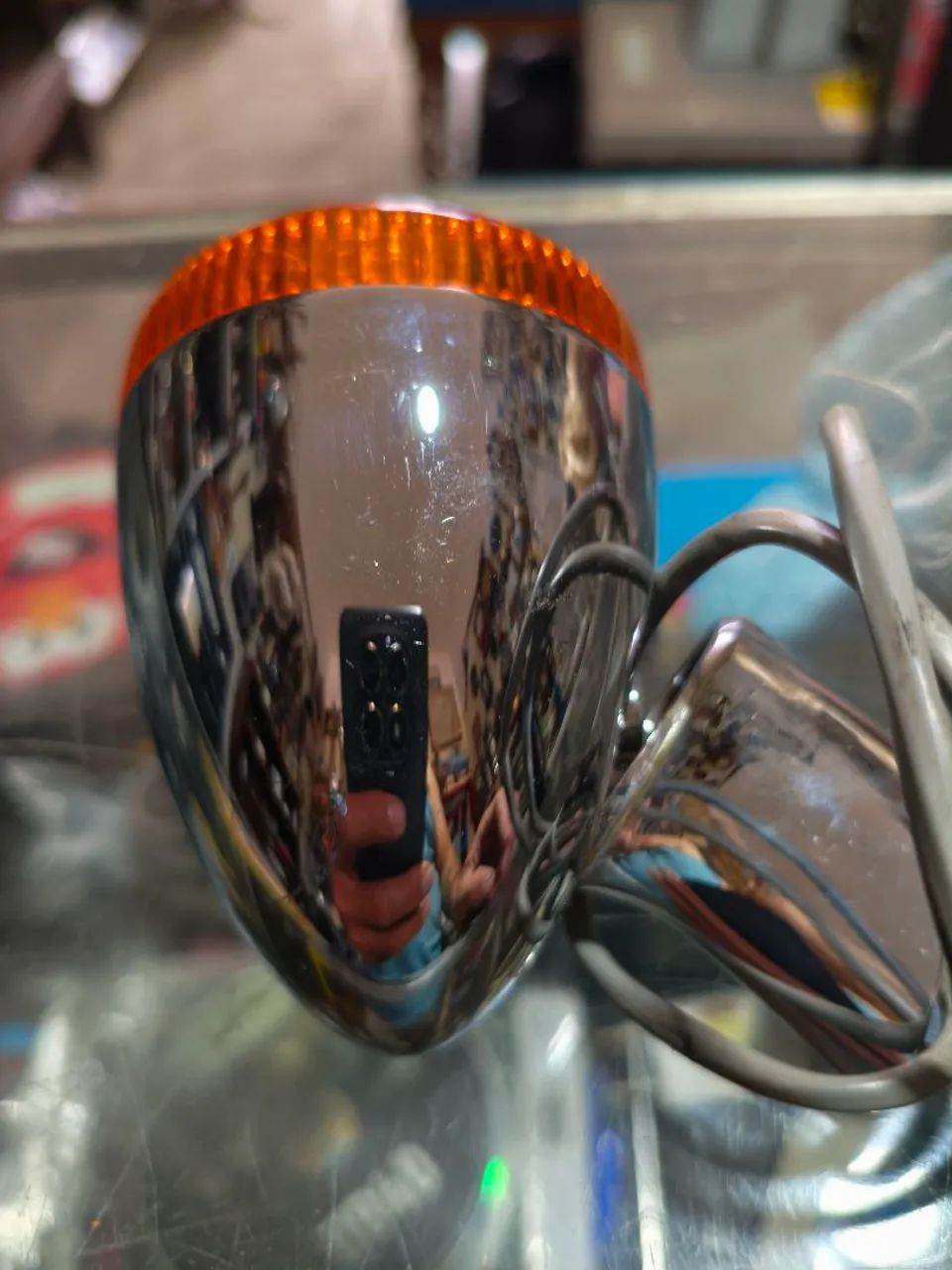 Par de pisca da moto harley-davidson original dupla função traseiro - Foto 2