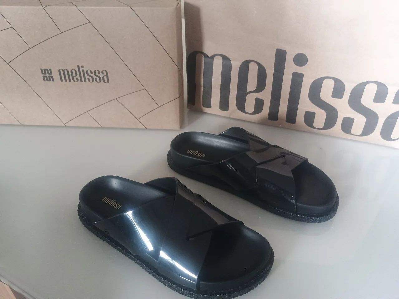 Linda Sandália melissa semi-nova 