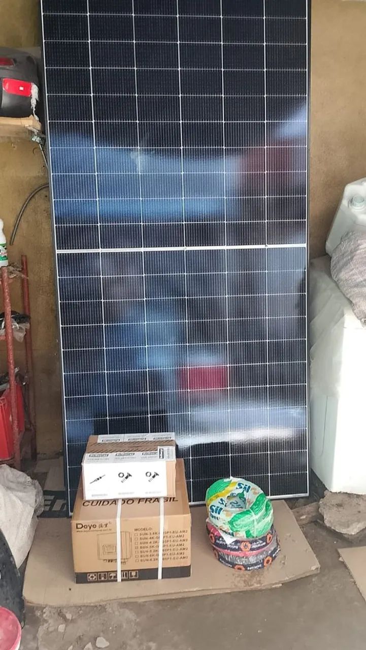 Vendo placas solar com instalação  - Foto 2