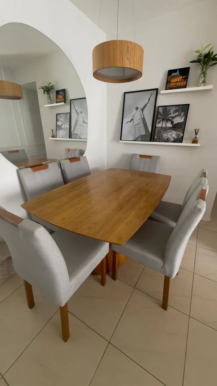 Mesa de madeira maciça  - Foto 2