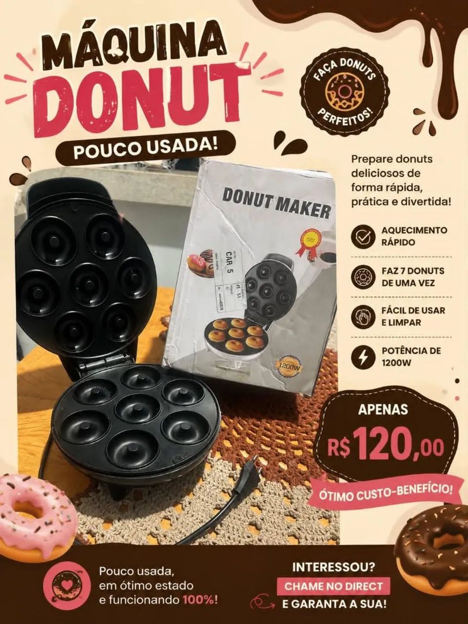 Máquina Donuts 