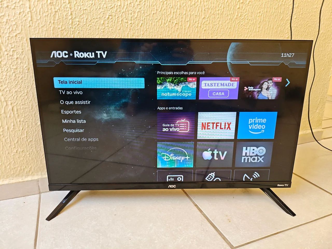 Tv smart 32 polegadas Aoc?Roku - Foto 2