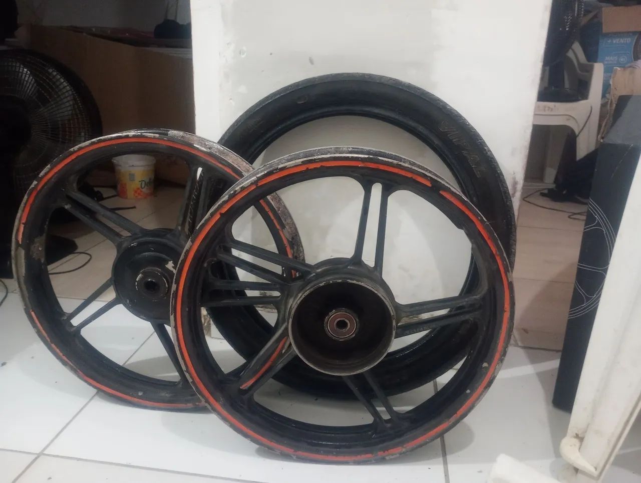 Duas jantes de moto  - Foto 3