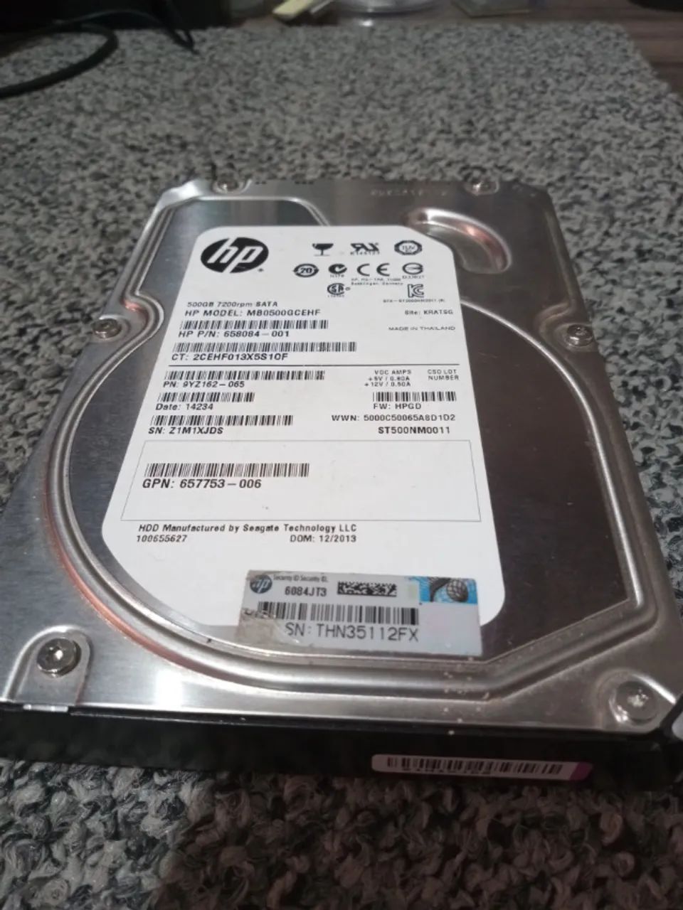 HD Sata 500 Gigas - PC