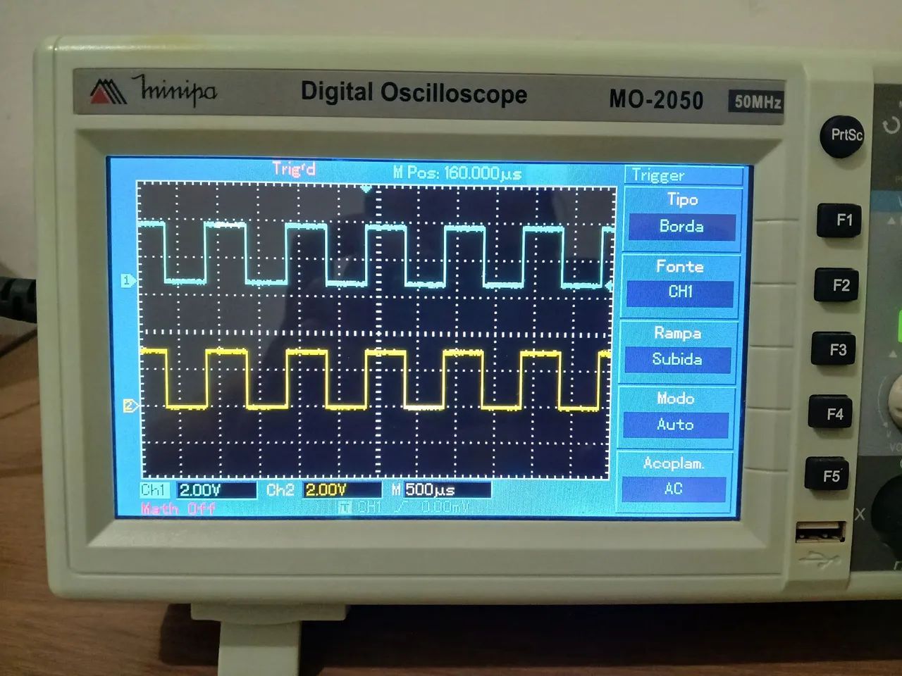 Osciloscópio digital minipa MO-2050 - Foto 2