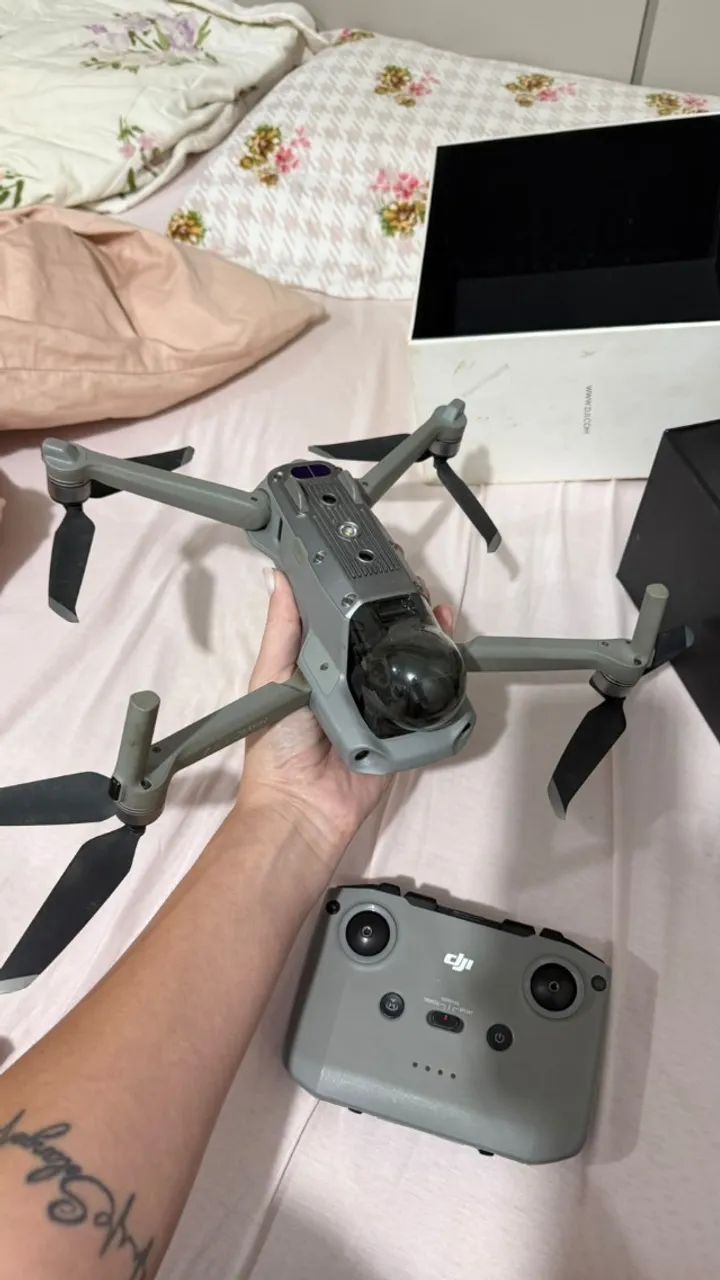 Drone DJI Mavic Air 2 com 3 baterias extras - Foto 5