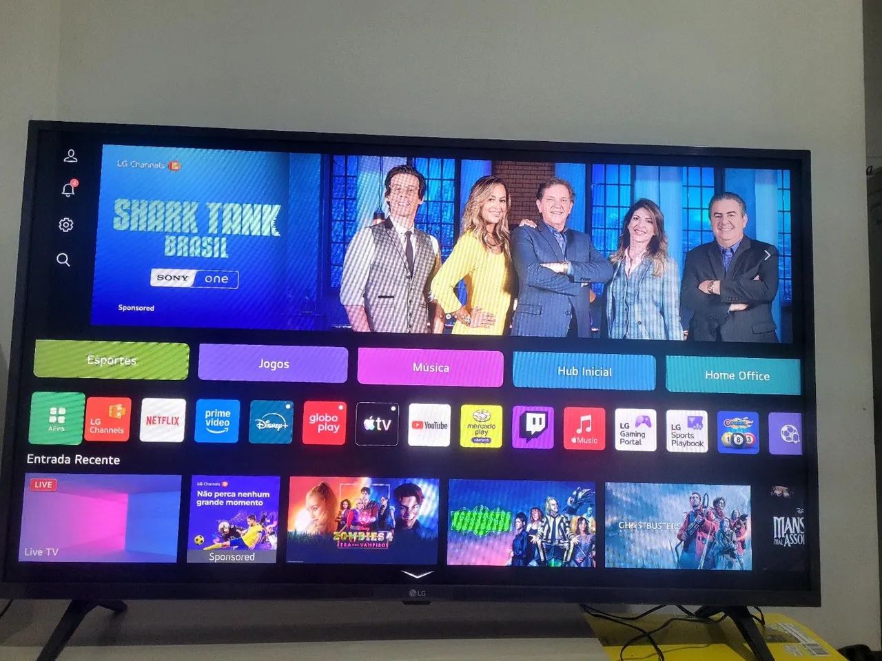 TV 43 Polegadas 4K 