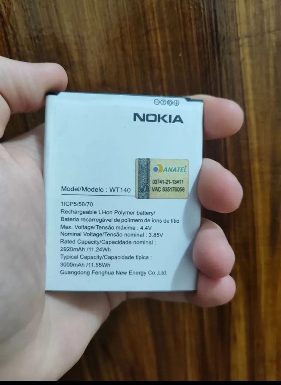 Bateria Nokia zerada nunca usada original 