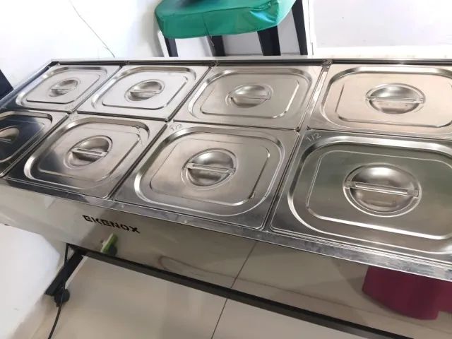 Buffet térmico com 8 cubas 110v - Foto 3