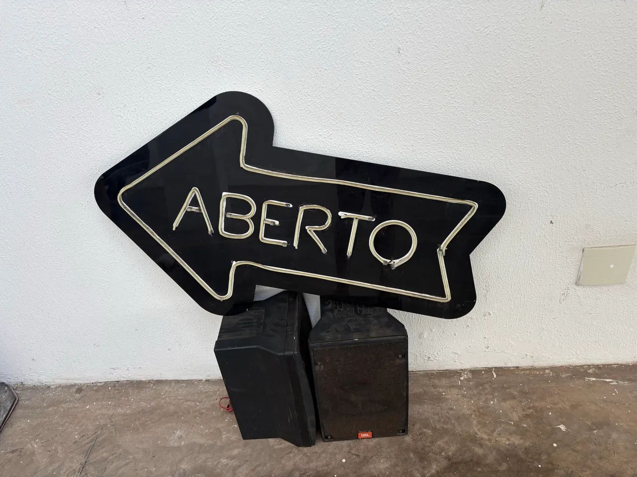 Letreiro led Aberto