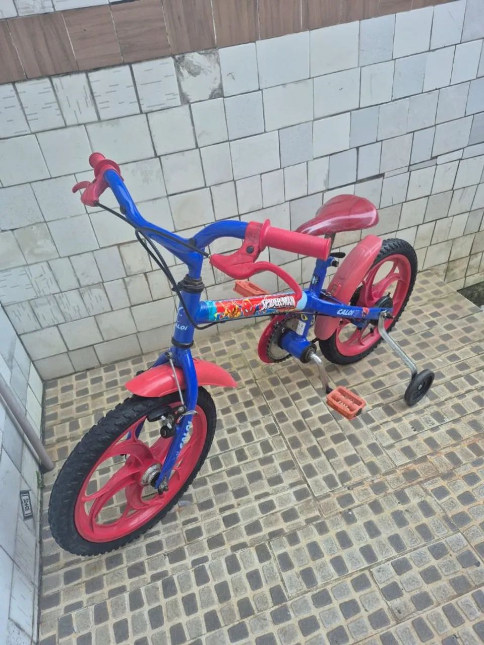 Bicicleta homem aranha aro 16  - Foto 5