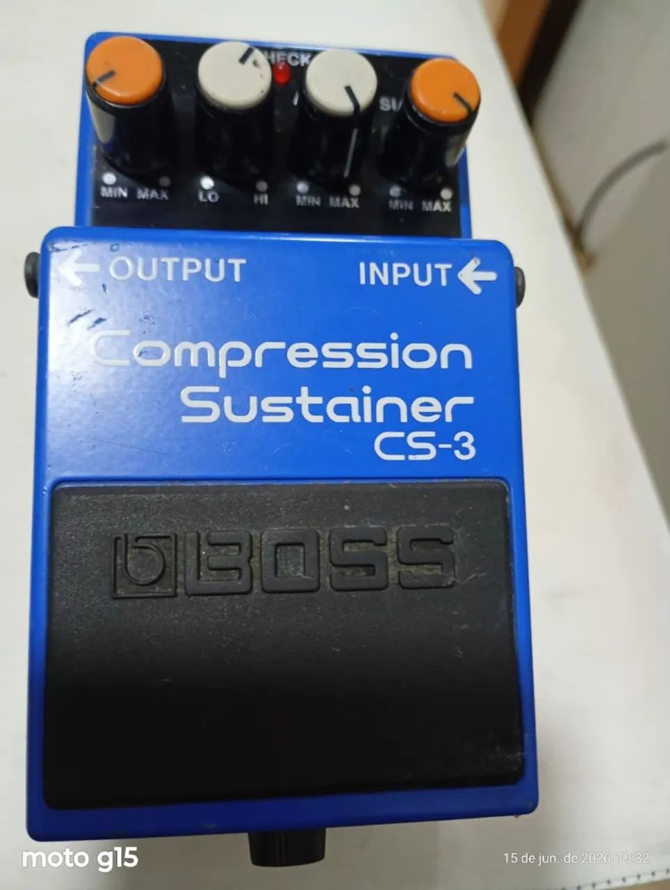 Pedal Boss CS-3 compressor - Foto 2