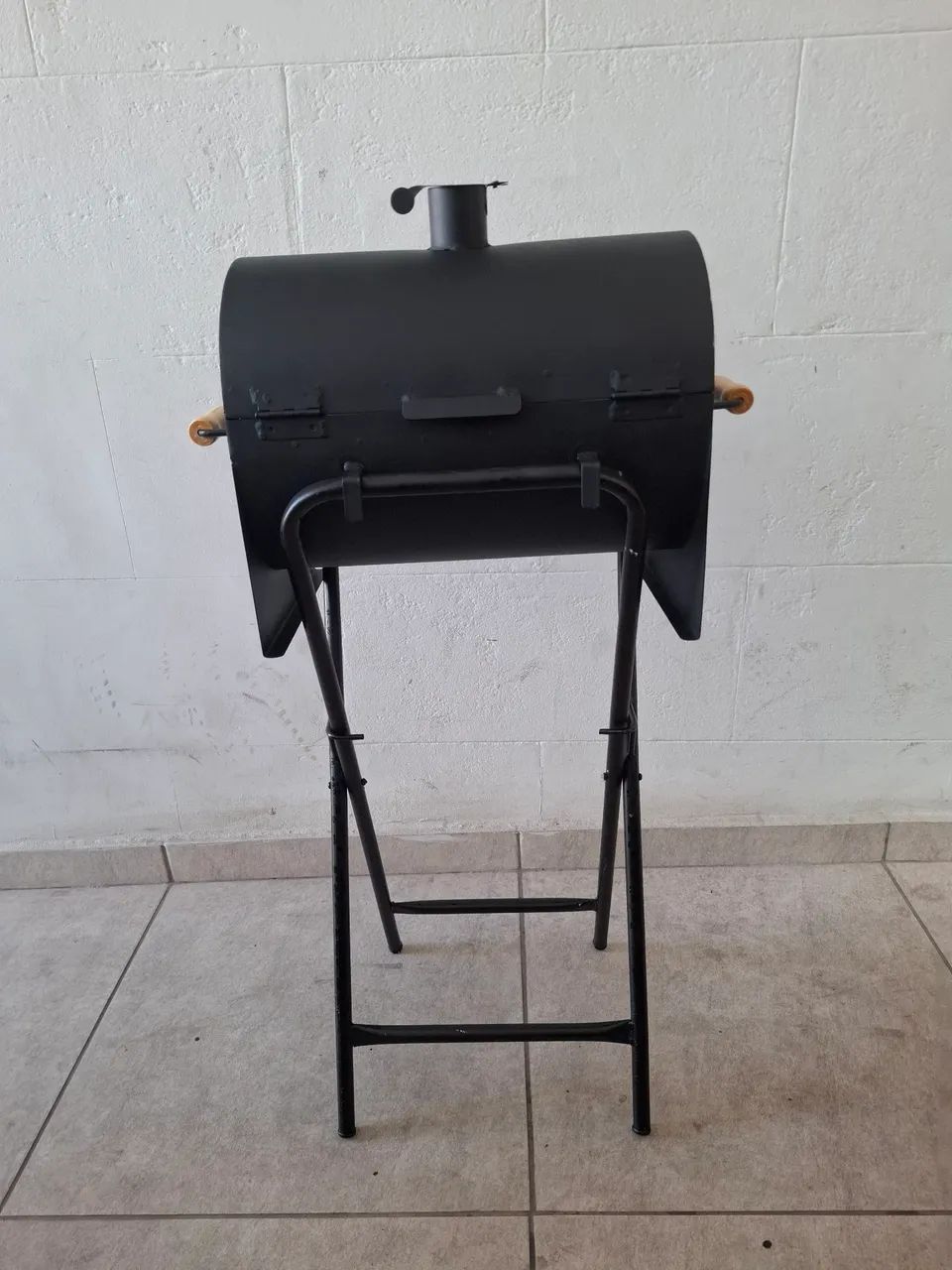 Churrasqueira a bafo com suporte 275,00 - Foto 2