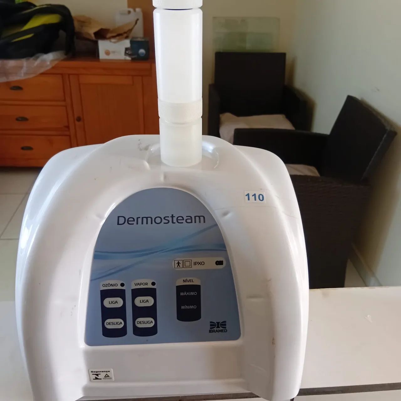 Dermosteam Ibramed - Vapor de Ozônio para Limpeza de Pele