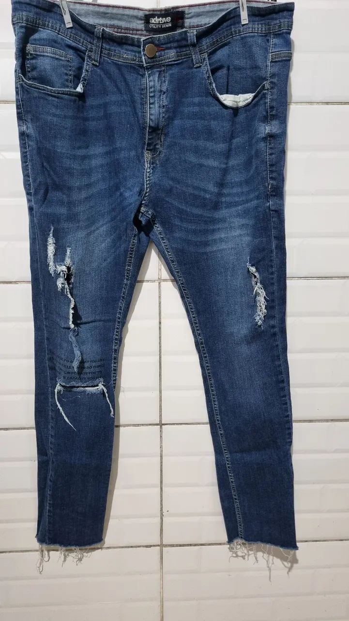 5 calças jeans masculina n 46  - Foto 5