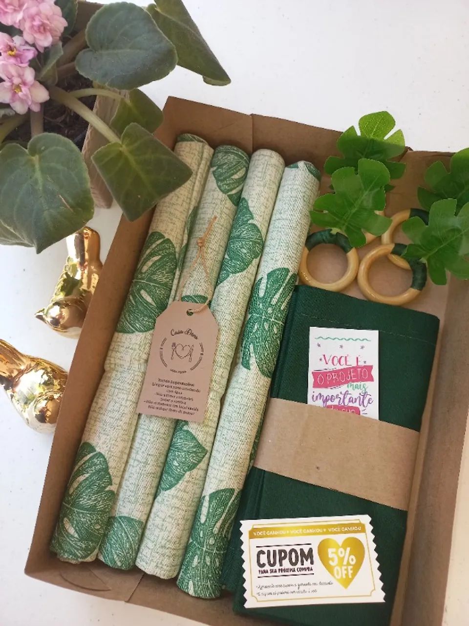 Kit de jogos americanos impermeáveis  - Foto 5