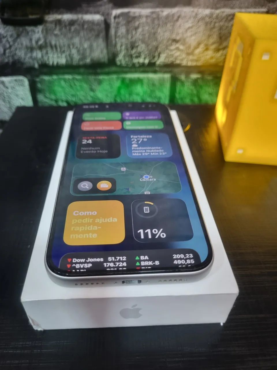 Smartphone para vender rápido  iPhone 17 pro max branco - Foto 3