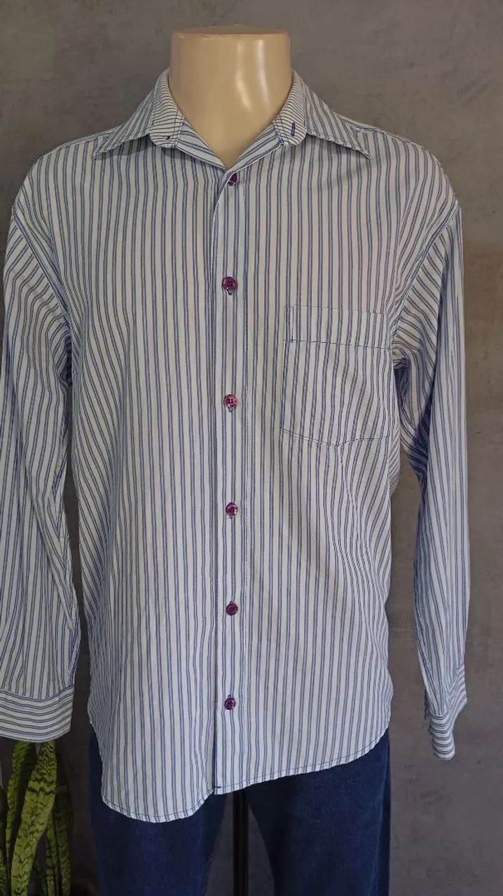 CAMISA SOCIAL MANGA LONGA  - Foto 4