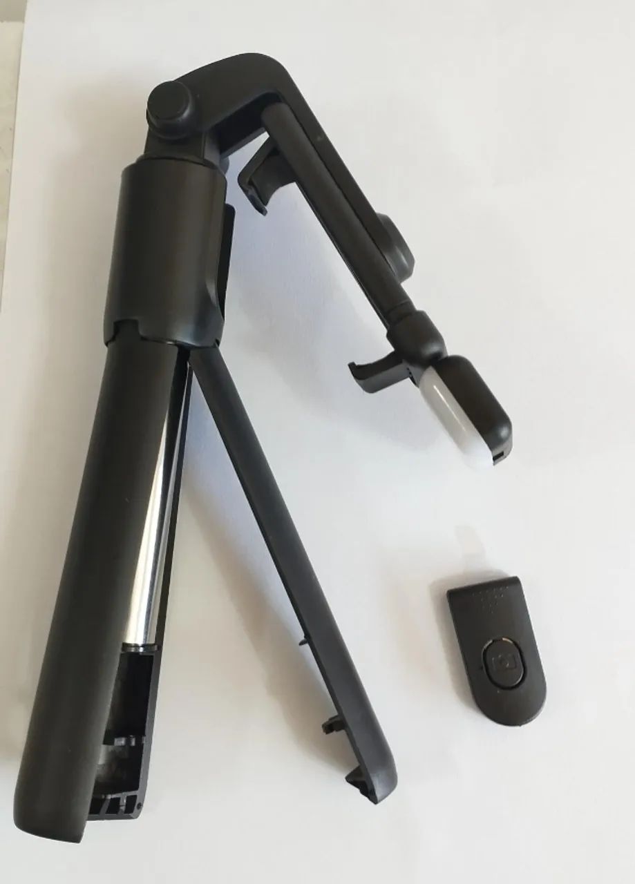 Bastão De Self Tripé Zb001 Para Selfies C/ Controle Preto Bluetooth - Foto 6