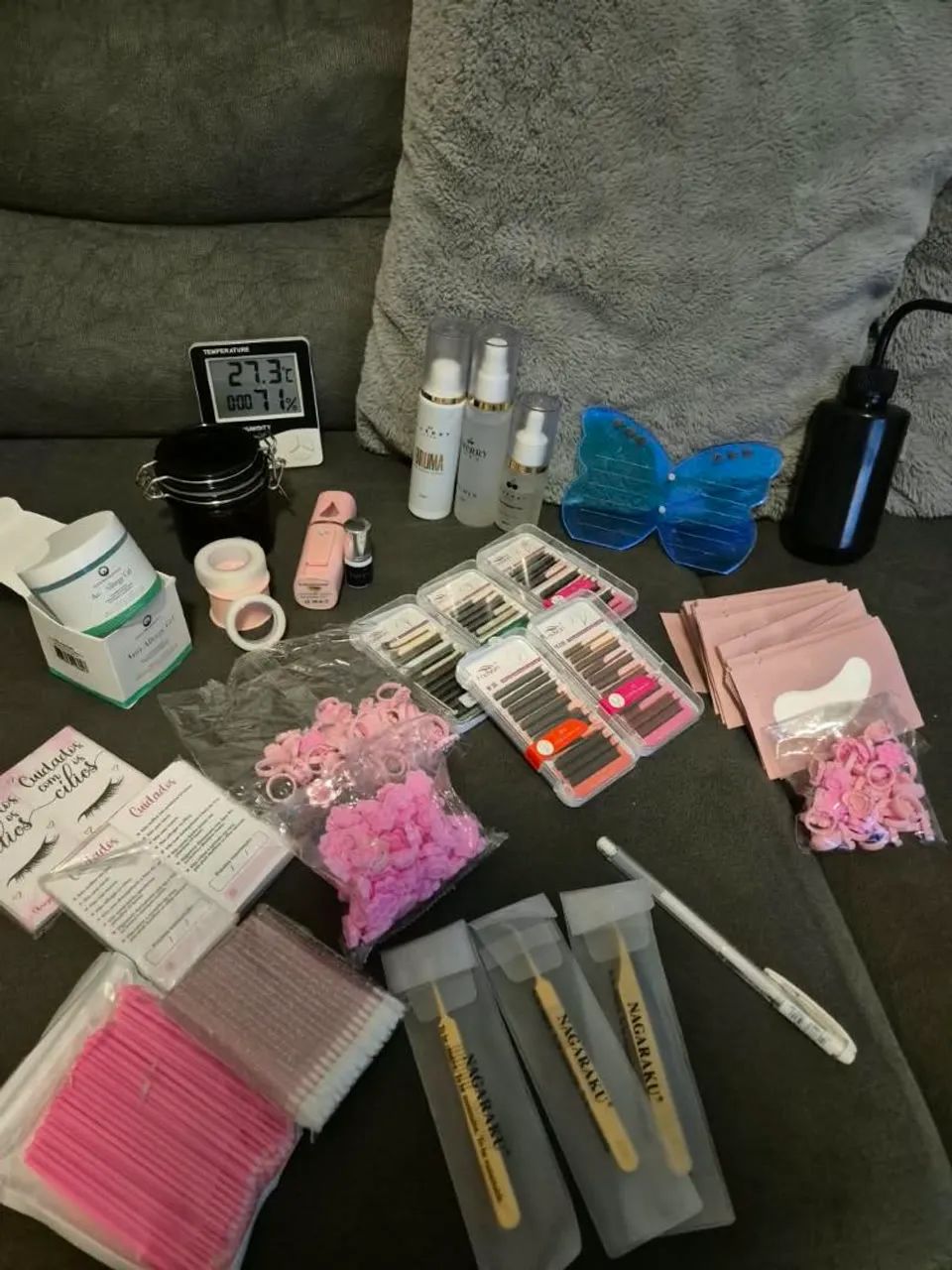 Kit Completo Profissional Extensão de Cílios - 16 Itens - Foto 2