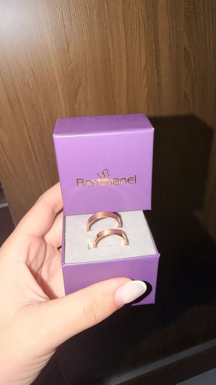 Par de aliança rommanel  - Foto 2